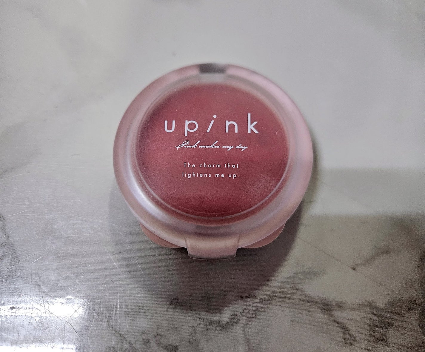 ドリーミーグロウチーク /upink/ジェル・クリームチークを使ったクチコミ(1枚目)