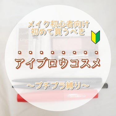 皆さんこんにちはm.です！

本日は初心者さんにおすすめの眉コスメをご紹介します！

それではいきましょう！


✼••┈┈┈┈••✼••┈┈┈┈••✼


【アイブロウパウダー】

キャンメイクミック