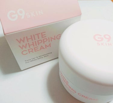 WHITE WHIPPING CREAM(ウユクリーム)/G9SKIN/化粧下地を使ったクチコミ（1枚目）