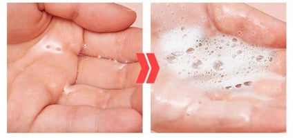 グレープフルーツビタバブルオイルフォーム/G9SKIN/オイルクレンジングを使ったクチコミ(2枚目)