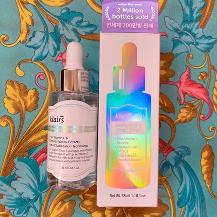 フレッシュリージュースドビタミンドロップ(35ml)/Klairs/美容液を使ったクチコミ(1枚目)