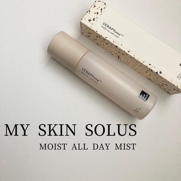 CERAPYome Moist All Day Mist/my skin solus/ミスト状化粧水を使ったクチコミ（2枚目）