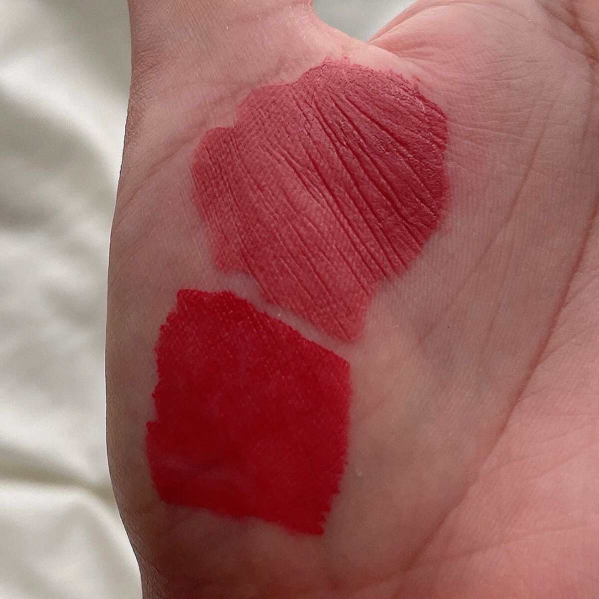 ロングラスティングマットティント 01 ヌーディキス /LIPHIP(リップヒップ)/リップティントを使ったクチコミ（3枚目）