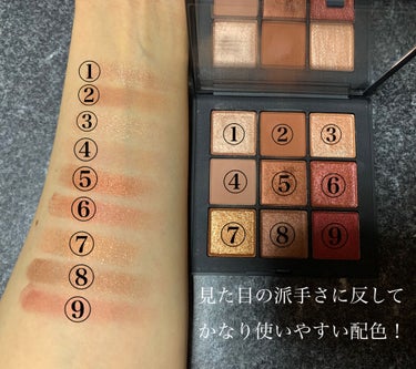 サマーソルスティス アイシャドーパレット/NARS/アイシャドウパレットを使ったクチコミ（2枚目）