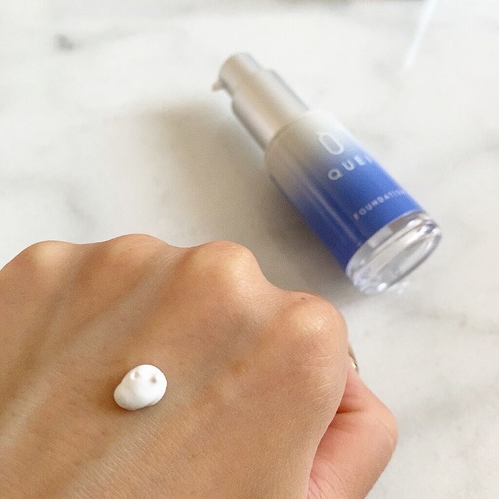 カラーチェンジファンデーション/QUEI/クリーム・エマルジョンファンデーションを使ったクチコミ(2枚目)