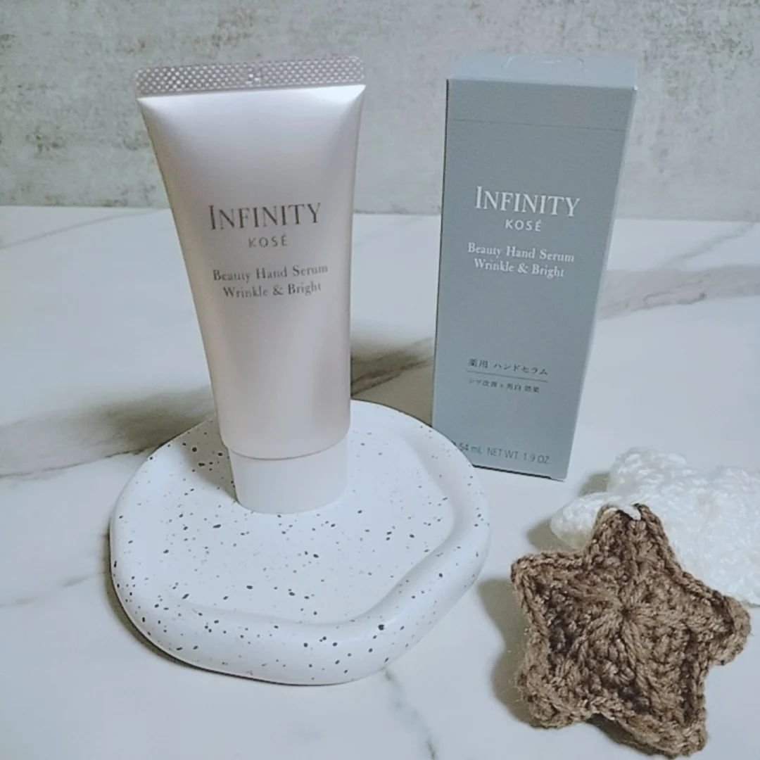 インフィニティ　ビューティーハンドセラム リンクル＆ブライト [医薬部外品]/インフィニティ/ハンドクリームを使ったクチコミ（2枚目）