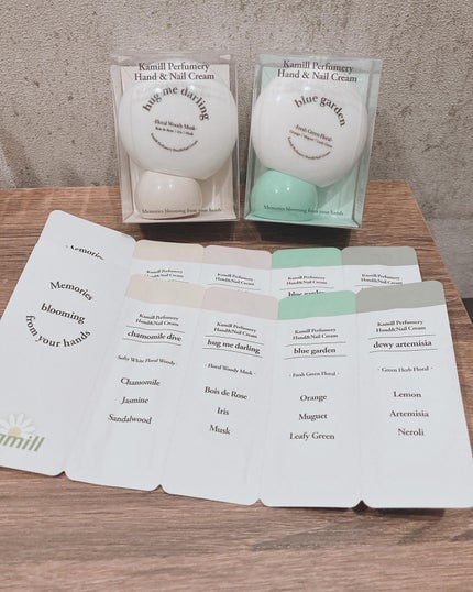 パフューマリー ハンド&ネイルクリーム ハグミーダーリン 50ml/カミール/ハンドクリームを使ったクチコミ(8枚目)