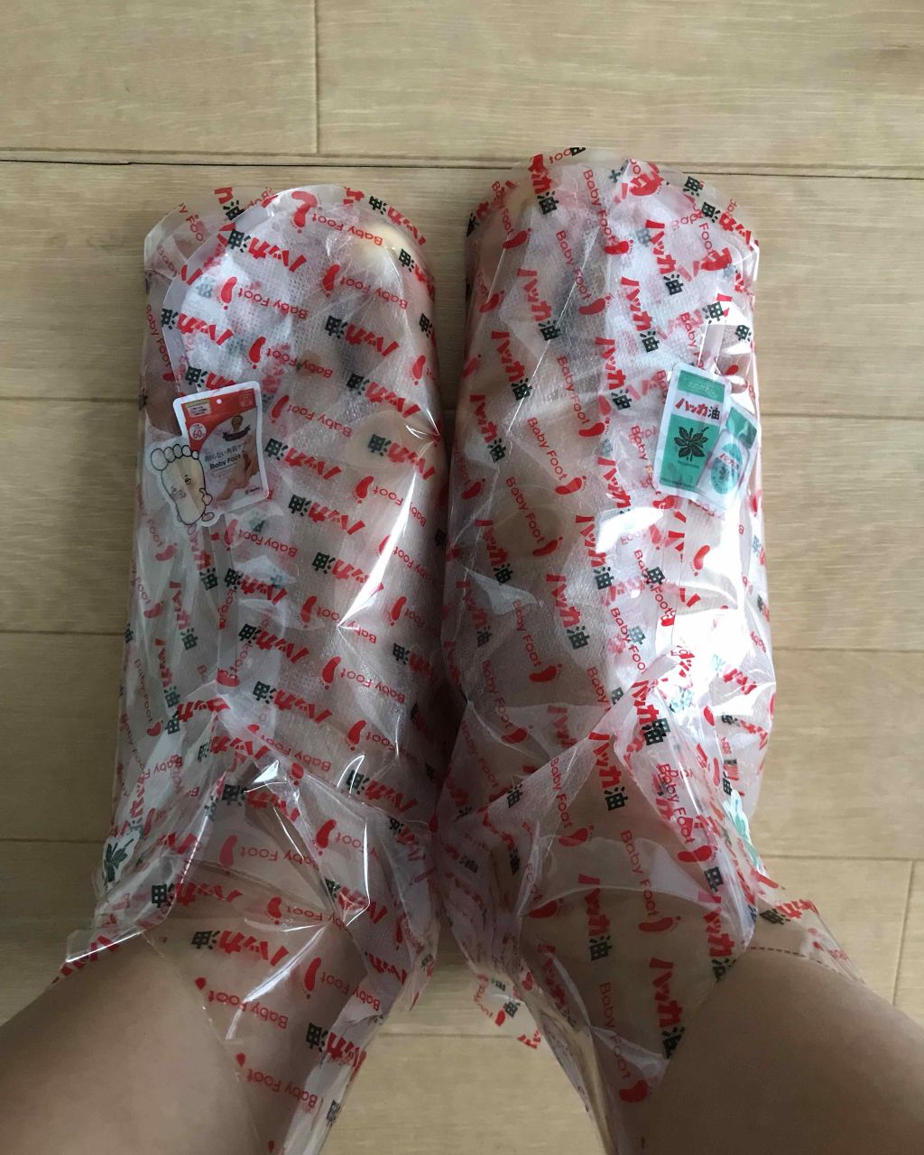 ベビーフット イージーパック/リベルタ/レッグ・フットケアを使ったクチコミ(2枚目)