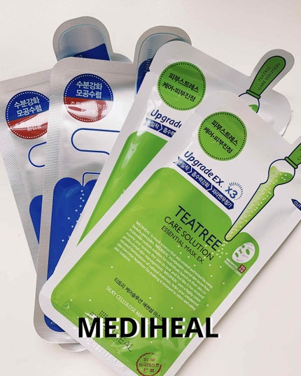 ティーツリーケアソリューション アンプルマスクJEX/MEDIHEAL/シートマスク・パックを使ったクチコミ(1枚目)