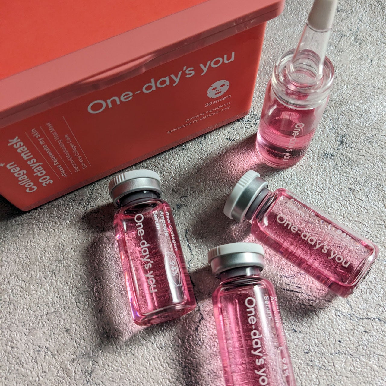 コラーゲン30daysマスク/One-day's you/シートマスク・パックを使ったクチコミ(1枚目)