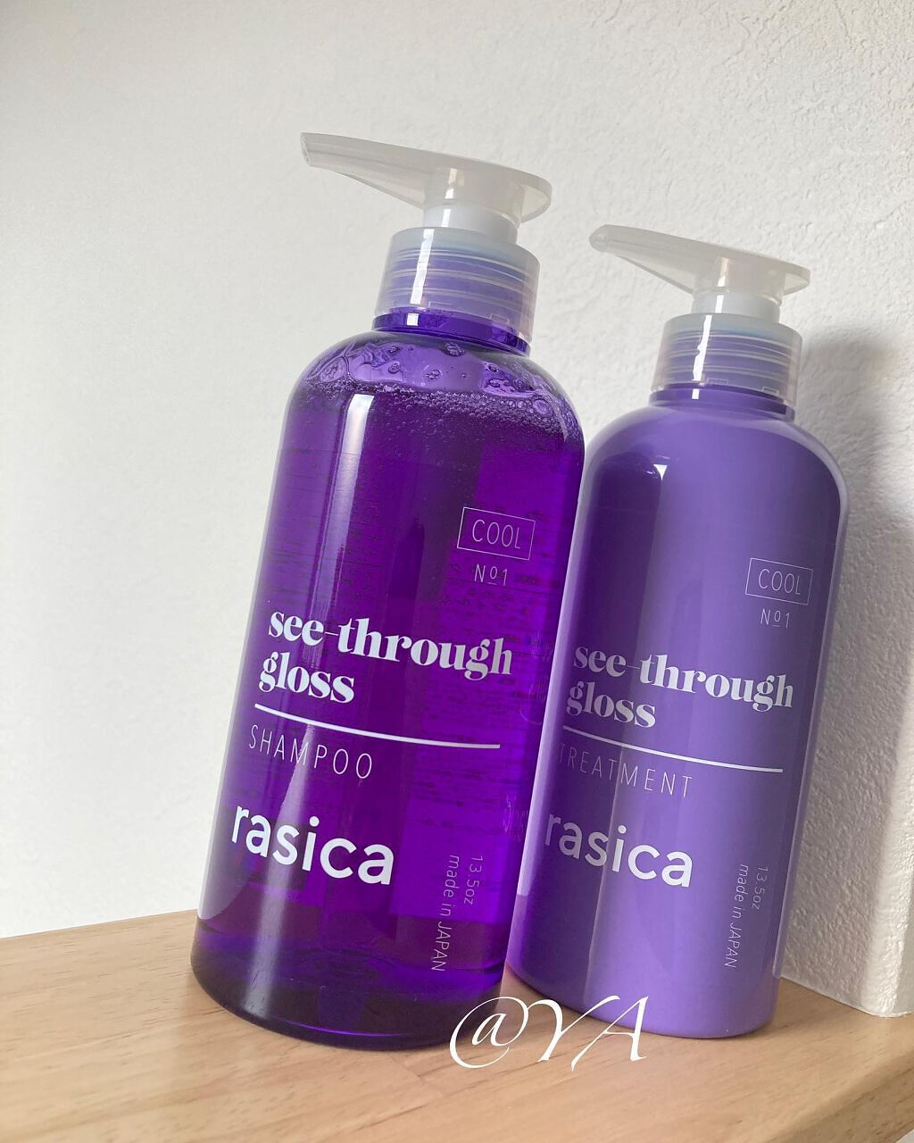 シースルーグロスシャンプー/トリートメント/rasica/市販シャンプーを使ったクチコミ(1枚目)