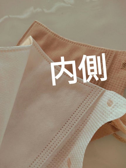 立体不織布マスク/DAISO/マスクを使ったクチコミ(3枚目)