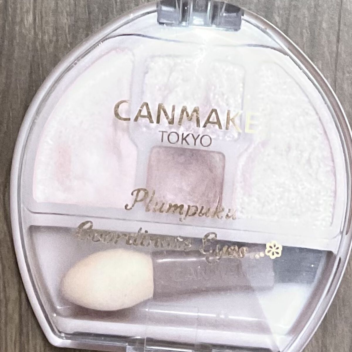 プランぷくコーデアイズ/キャンメイク/パウダーアイシャドウを使ったクチコミ（1枚目）