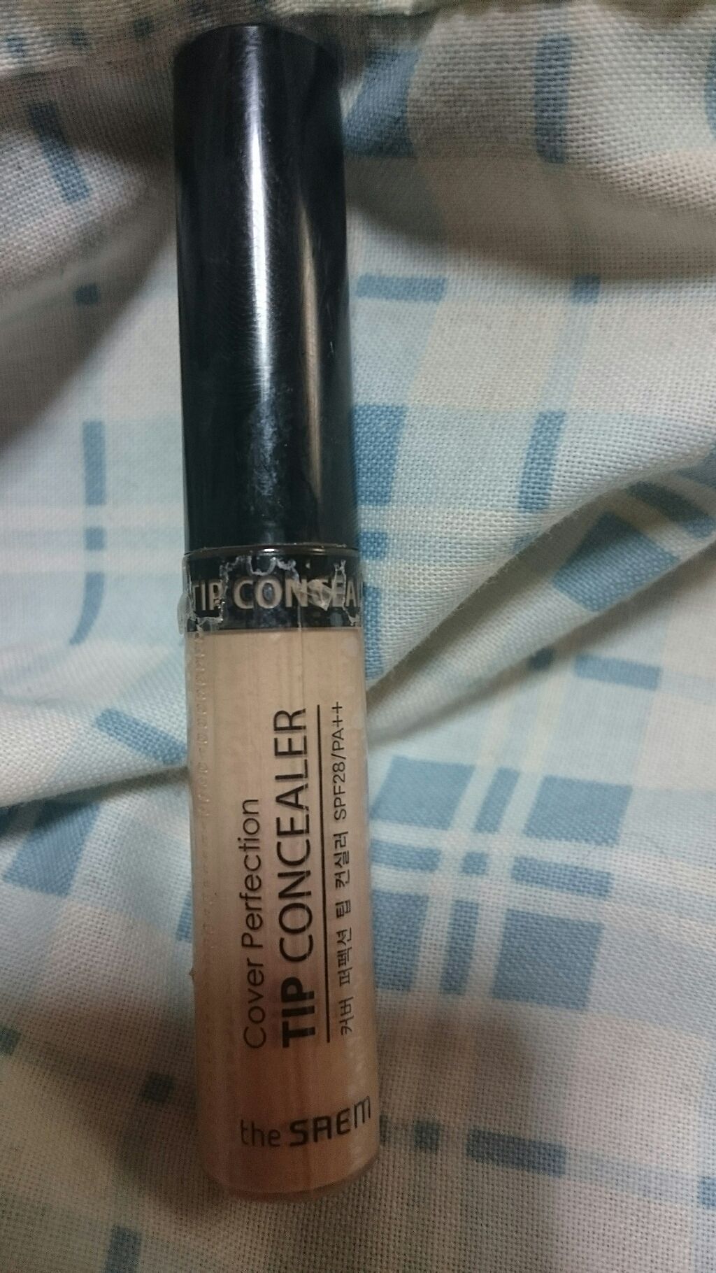 カバーパーフェクション チップコンシーラー/the SAEM/リキッドコンシーラーを使ったクチコミ（1枚目）