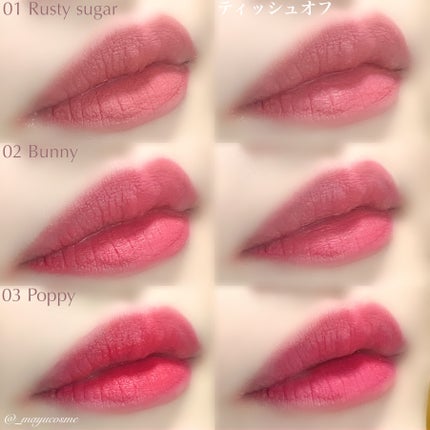 ソフトブラーティント/mude/リップティントを使ったクチコミ(5枚目)