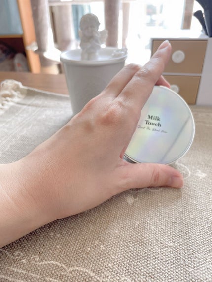 ファインド ザ リアル カバー クッション 03号 ミディアムベージュ/Milk Touch/クッションファンデーションの画像