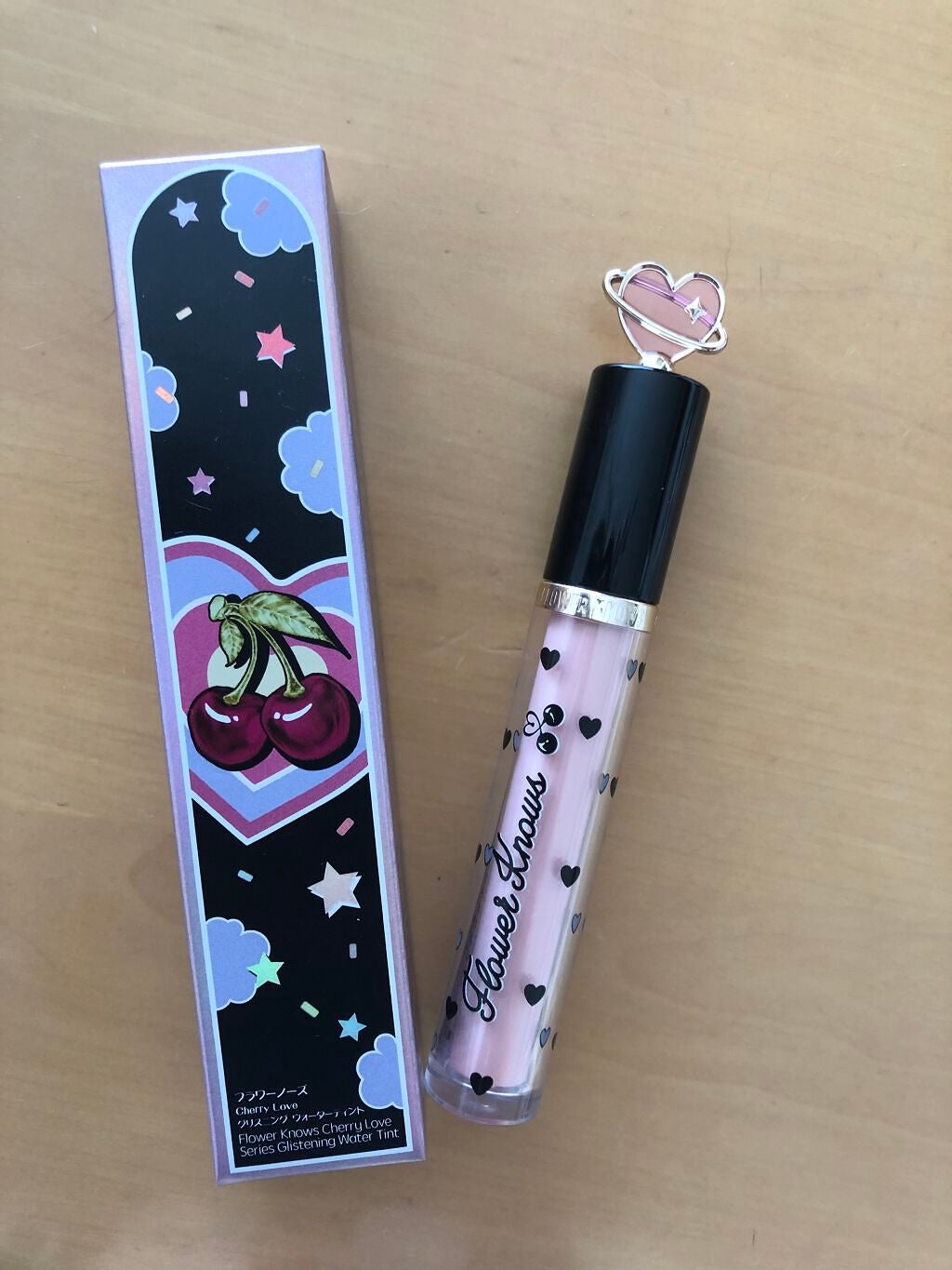 グリスニングウォータリングティント/FlowerKnows/リップティントを使ったクチコミ(1枚目)