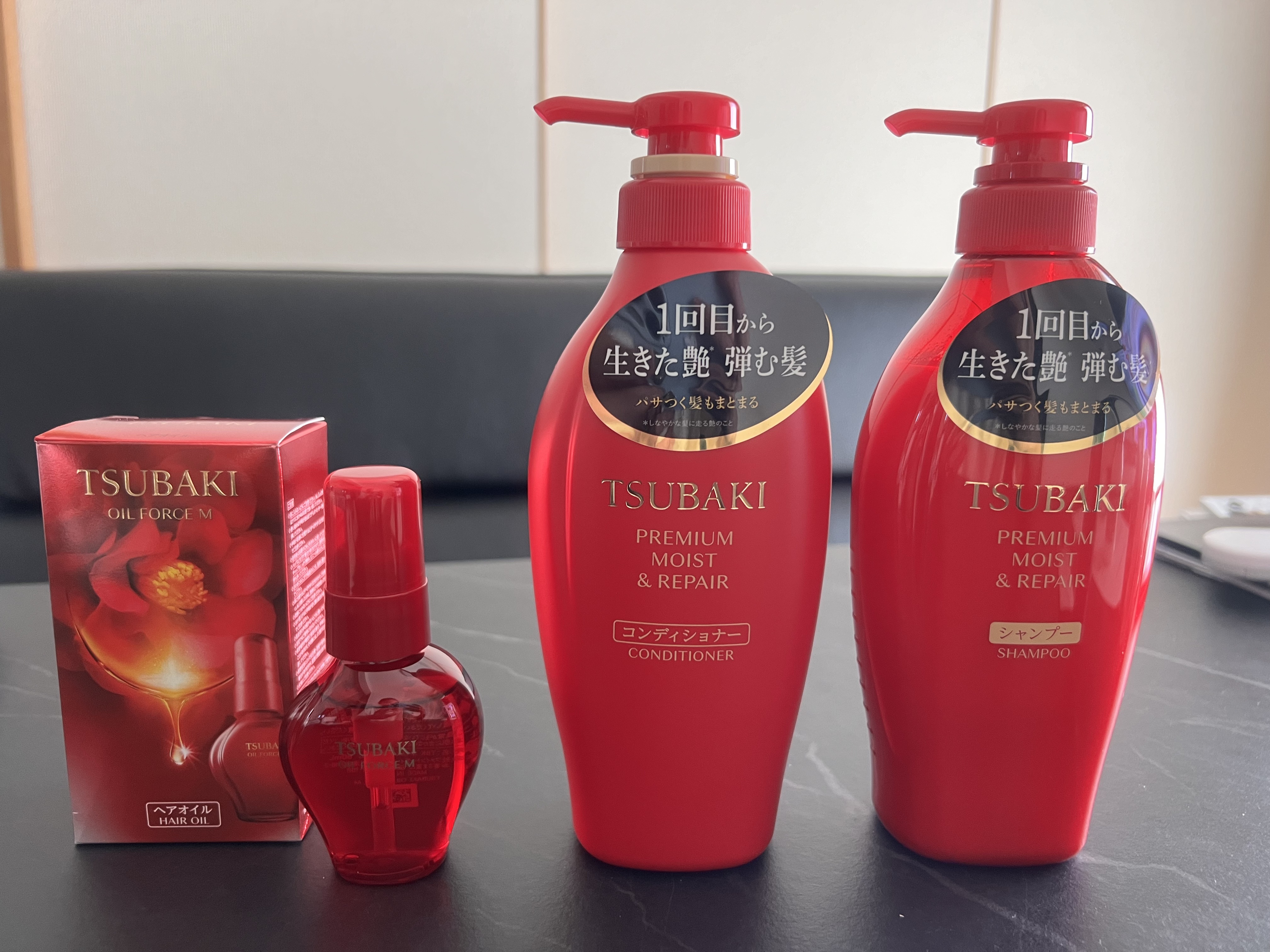 TSUBAKI プレミアム モイスト＆リペア シャンプー/コンディショナー/TSUBAKI/市販シャンプーを使ったクチコミ（1枚目）