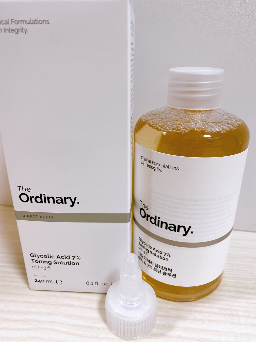 Glycolic Acid 7% Toning  Solution/The Ordinary/ブースター・導入液を使ったクチコミ（1枚目）