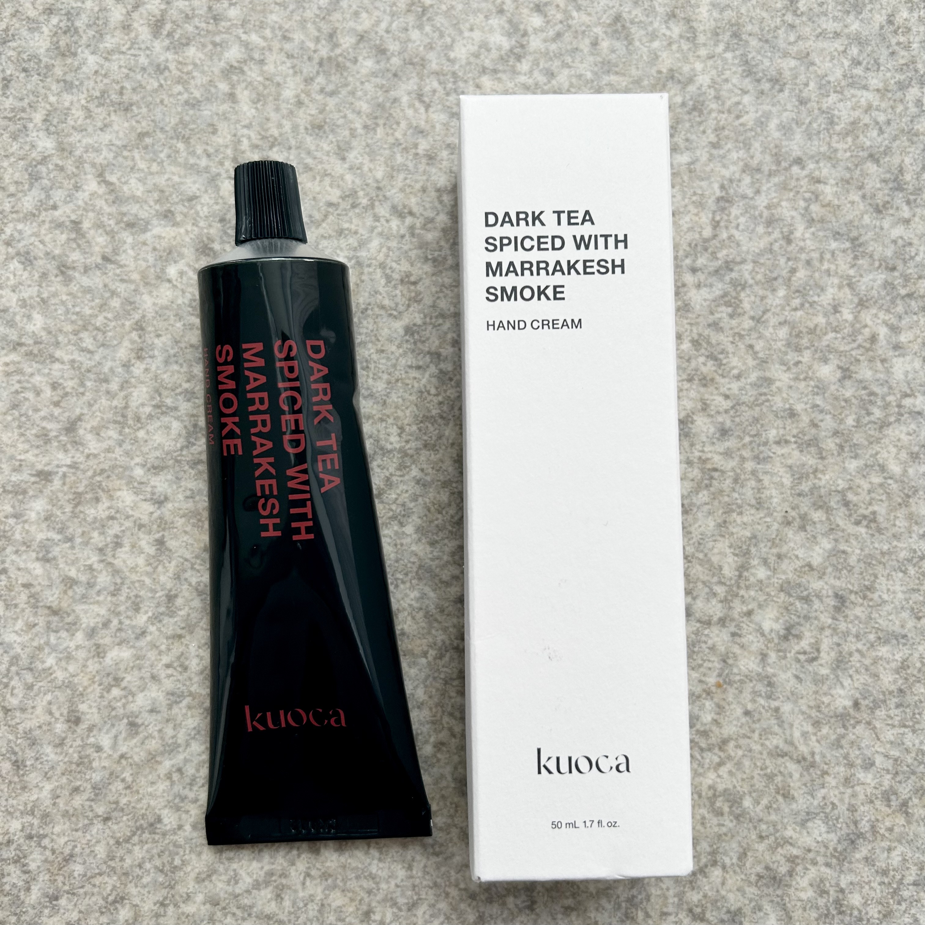 ダークティー ハンドクリーム/KUOCA/ハンドクリームを使ったクチコミ（1枚目）