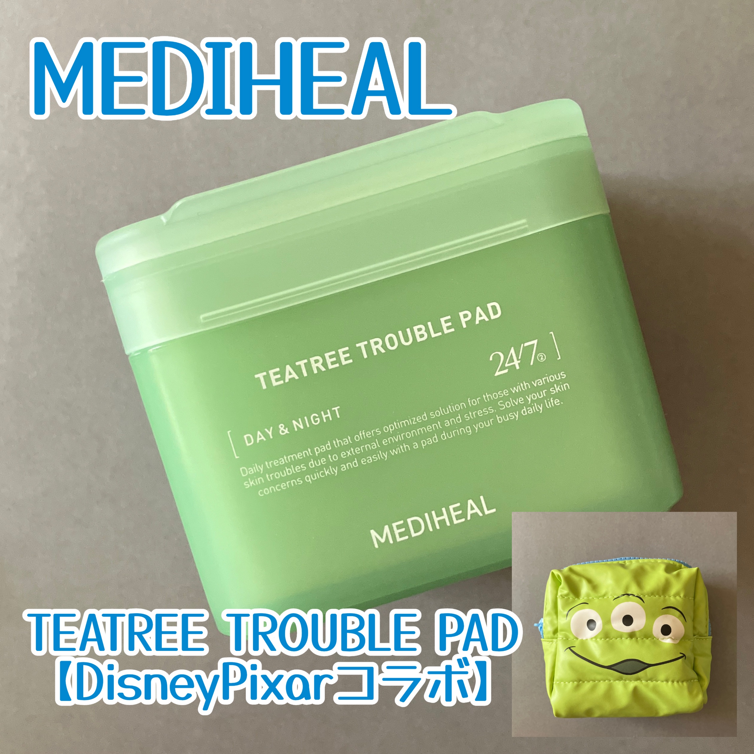 ティーツリー トラブルパッド/MEDIHEAL/トナーパッドを使ったクチコミ（1枚目）