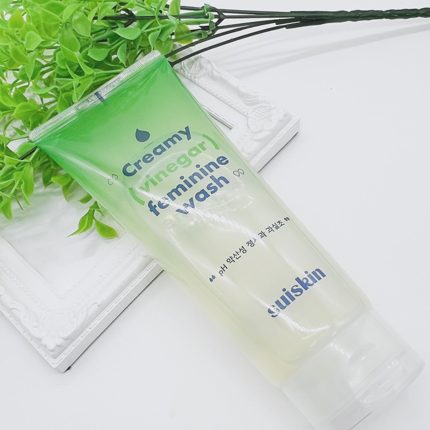 クリーミービネガーフェミニンウォッシュ/suiskin/ボディソープを使ったクチコミ（1枚目）
