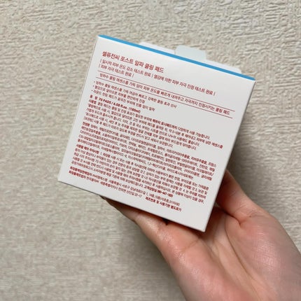 ポストアルファクーリングパッド/Cell Fusion C(セルフュージョンシー)/トナーパッドを使ったクチコミ(7枚目)