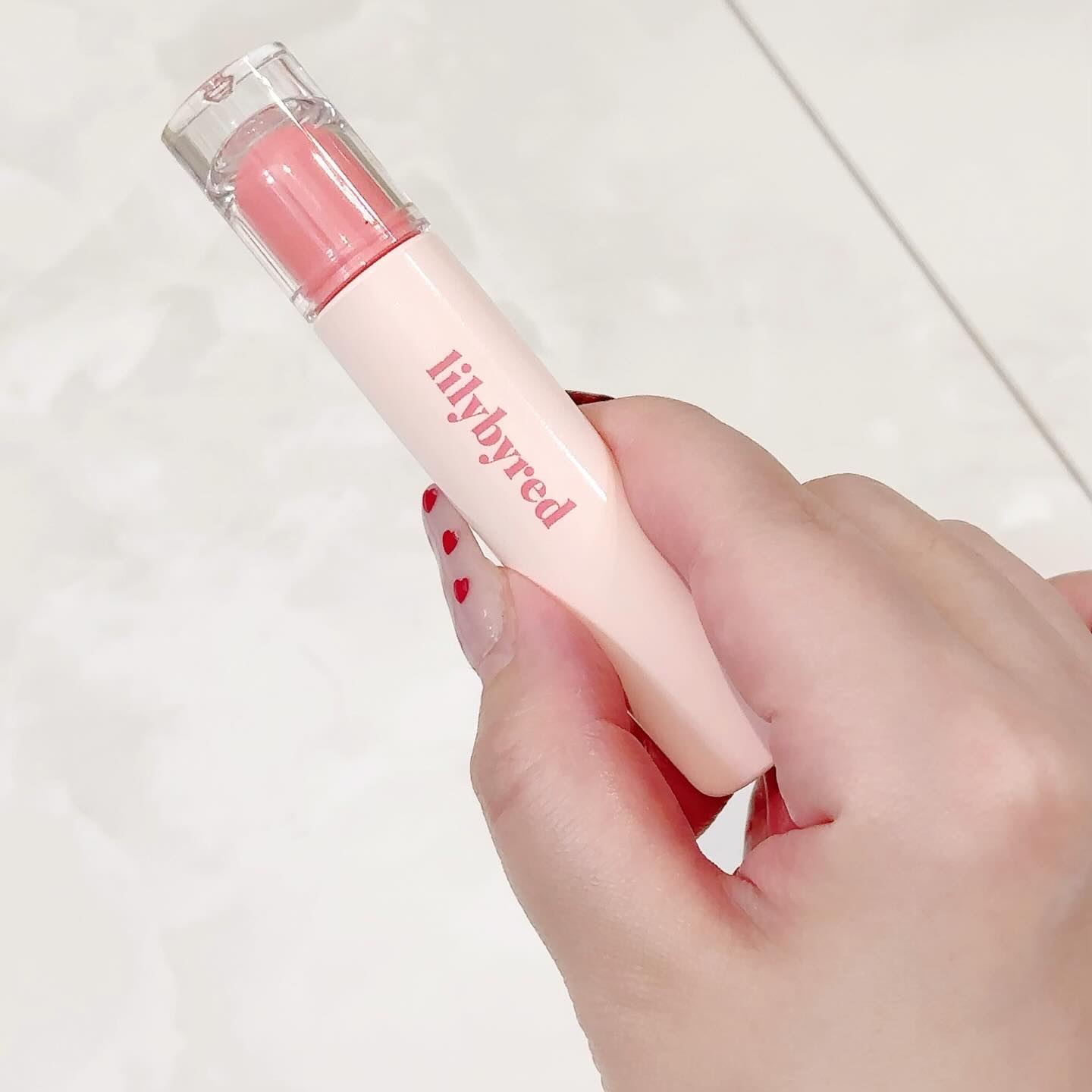 リリーバイレッド タングルゼリーバーム/lilybyred/リップグロスを使ったクチコミ（3枚目）