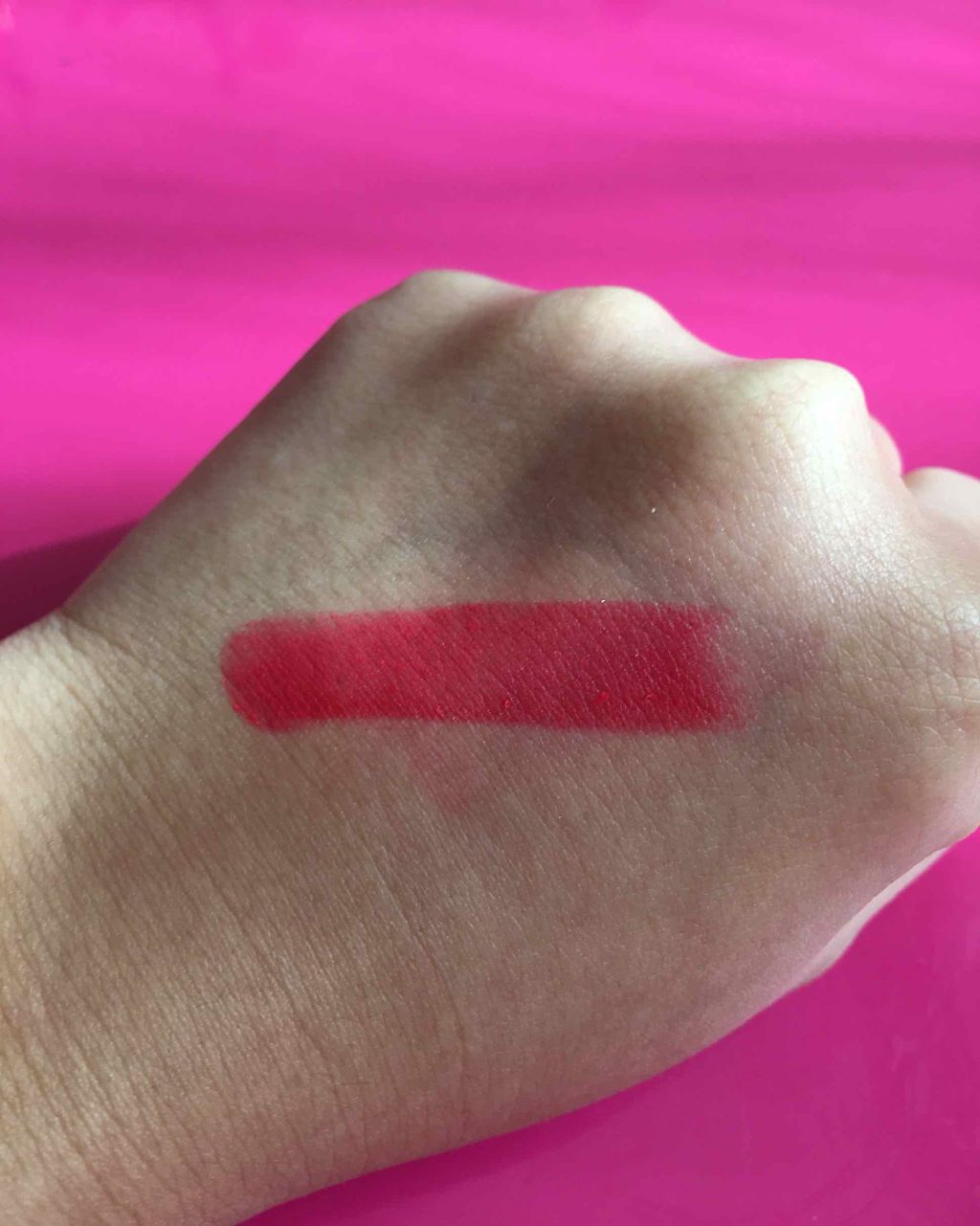 マット フラット ベルベット リップスティック/L.A.Girl/口紅を使ったクチコミ(4枚目)