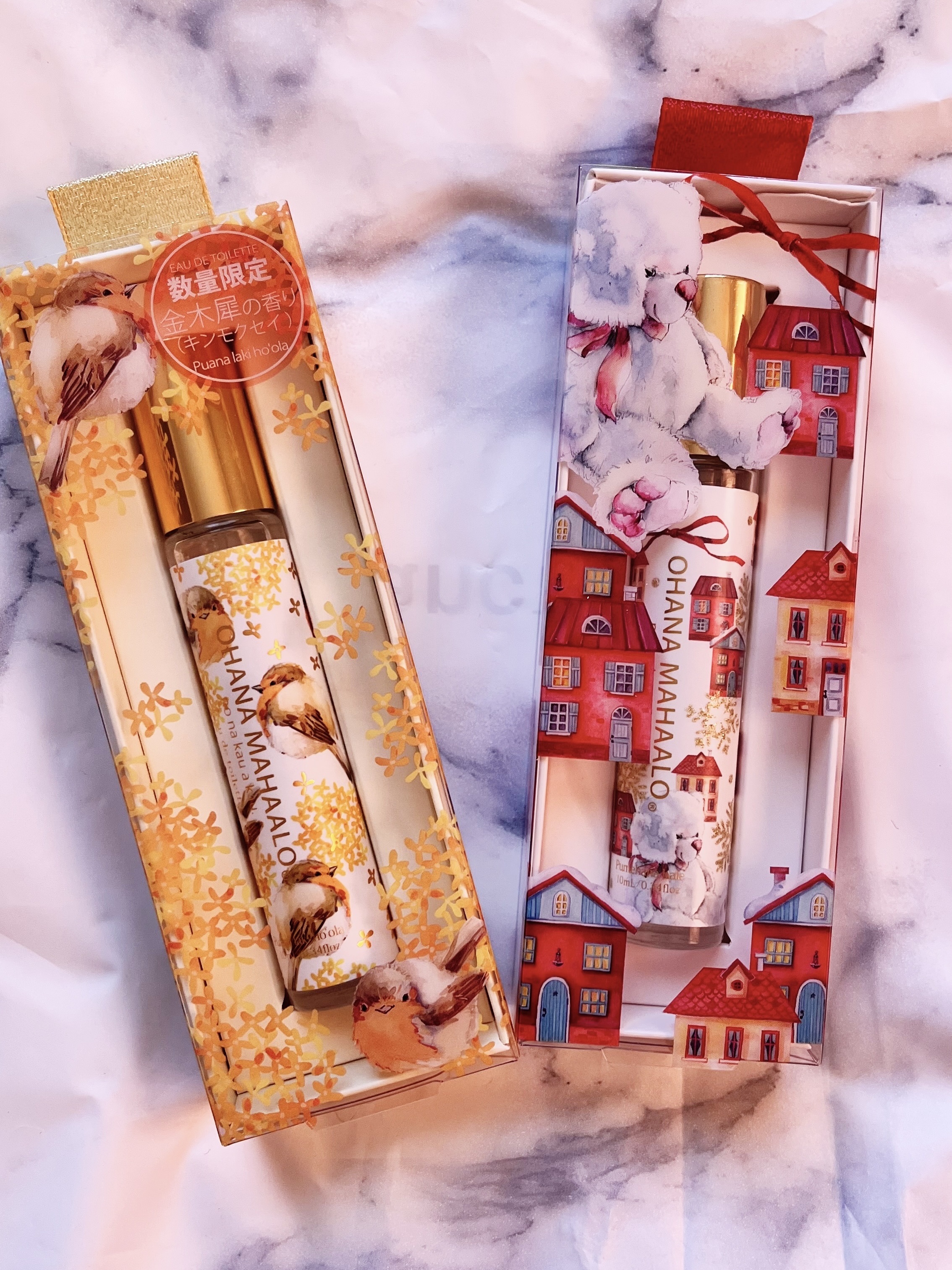 OHANA MAHAALO オハナ・マハロ オードトワレ <プメハナ ハレ>のクチコミ「#キンモクセイの香り 
\ 私のお気に入り香水🌷➰  /
私が普段お気に入りの香水を紹介します.....」（2枚目）