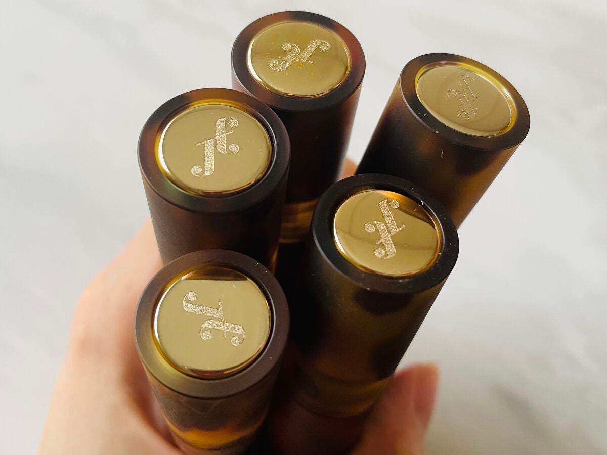 琥珀セミマットリップ/Joocyee/口紅を使ったクチコミ(1枚目)