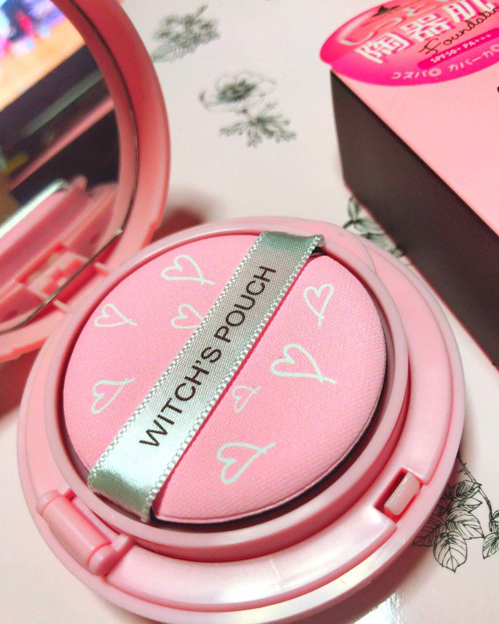 モイスチャーライズ カバー クッション/Witch's Pouch/クッションファンデーションを使ったクチコミ(2枚目)