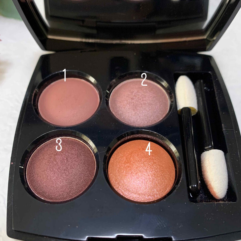 レ キャトル オンブル/CHANEL/アイシャドウパレットを使ったクチコミ(2枚目)