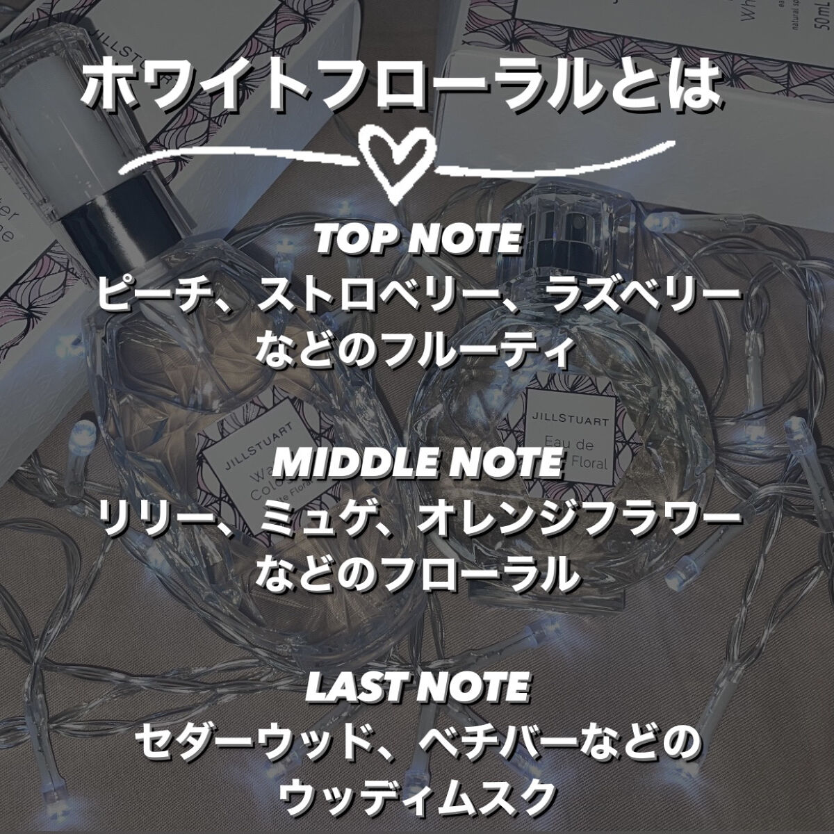 ウォーターコロン ホワイトフローラル/JILL STUART/香水(レディース)を使ったクチコミ（2枚目）