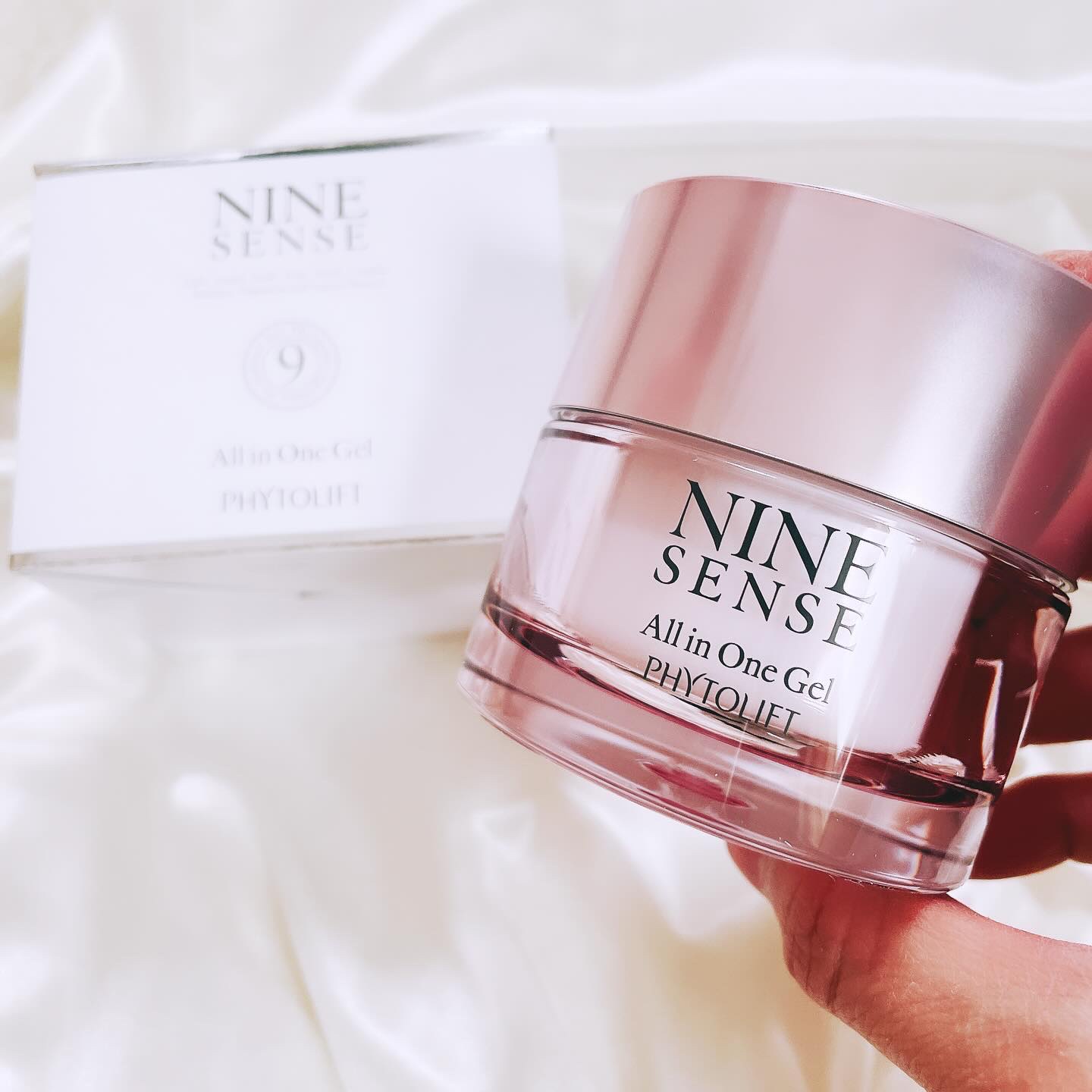 ナインセンス オールインワンジェル 50g/NINE SENSE PHYTOLIFT/オールインワン化粧品を使ったクチコミ（1枚目）