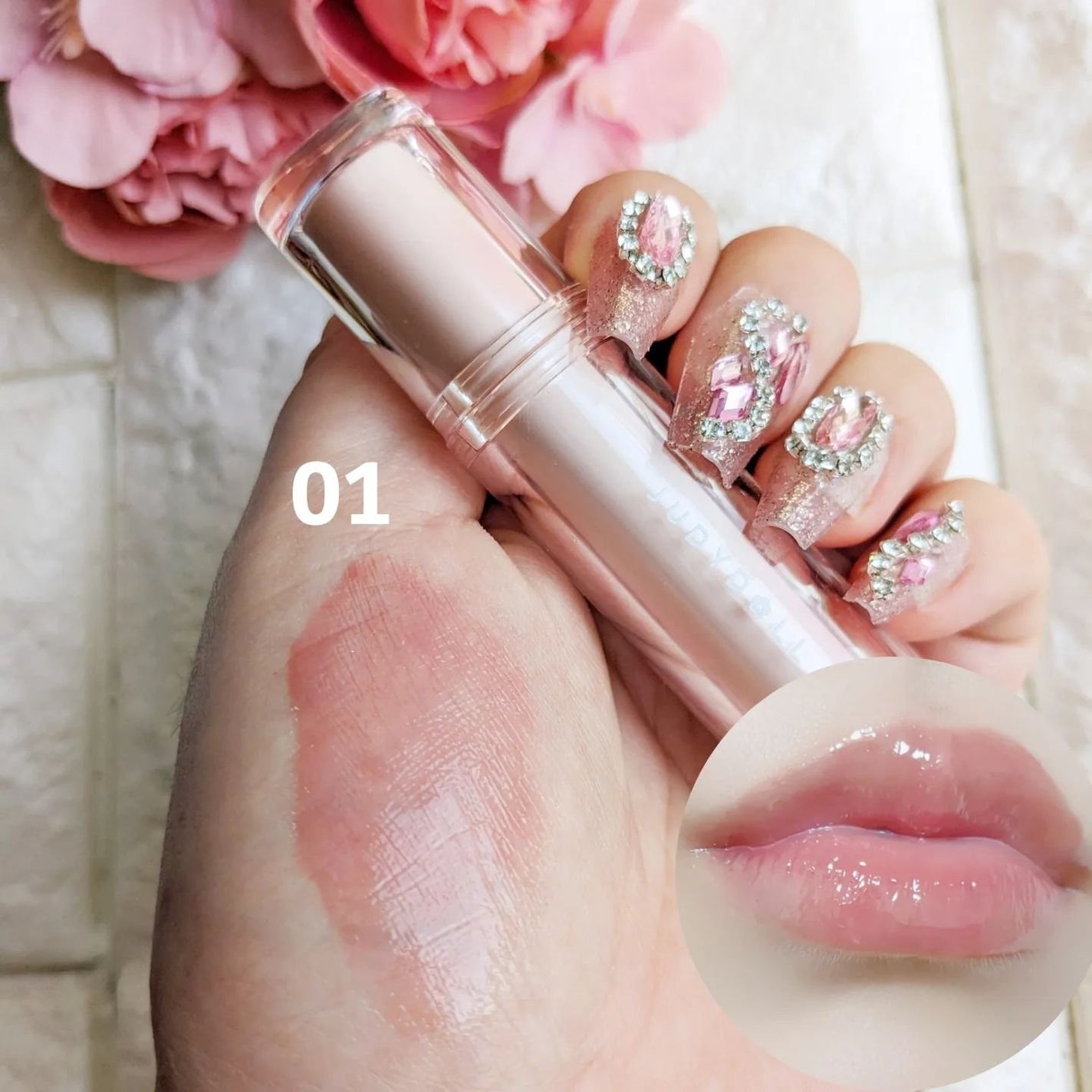 JUDYDOLL 果実茶ティントリップ/JUDYDOLL/リップティントを使ったクチコミ(3枚目)