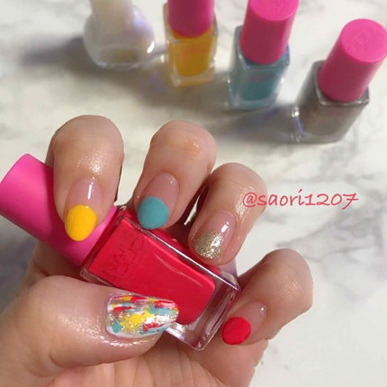 ネイルホリック リミテッドカラー Beach Party/ネイルホリック/マニキュアを使ったクチコミ(1枚目)
