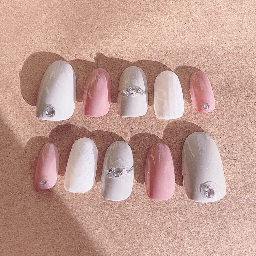 ACネイルエナメル 007G 濃密 緑/セリア/マニキュアを使ったクチコミ（1枚目）