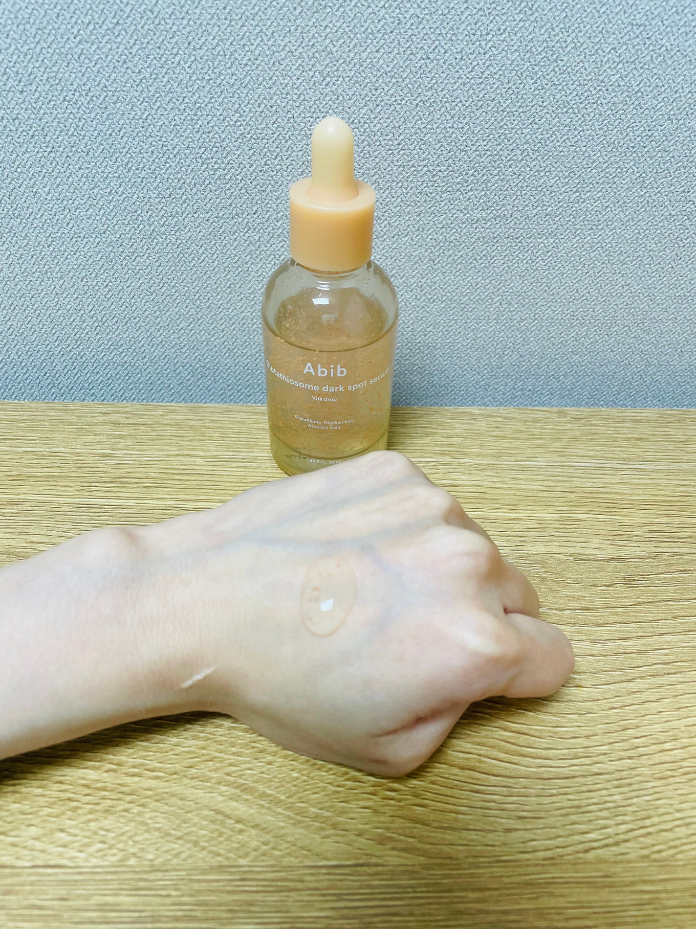 アビブ グルタチオンソームダークスポットセラムビタドロップ/Abib /美容液を使ったクチコミ(4枚目)