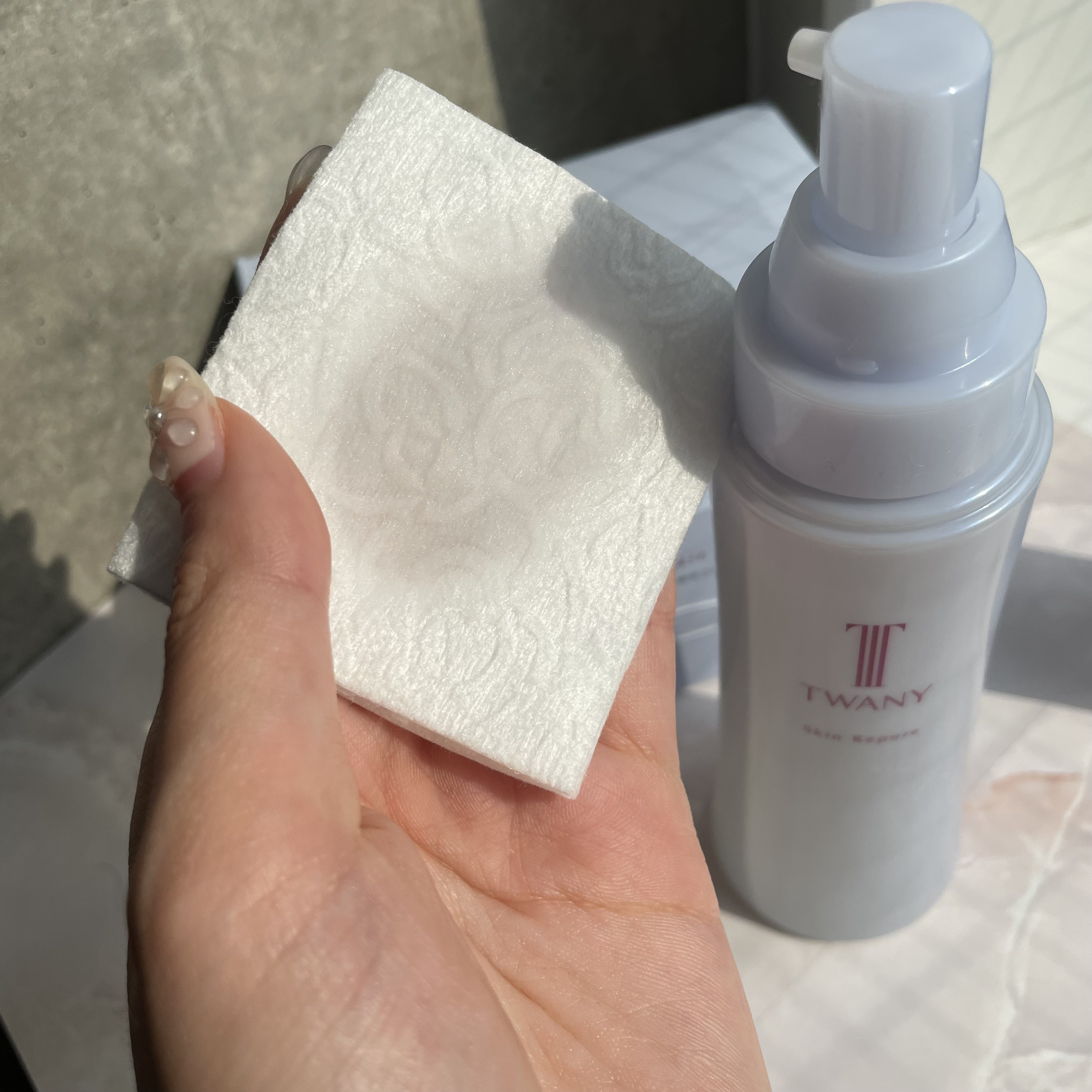 トワニー スキンリピュア/TWANY/拭き取り化粧水を使ったクチコミ（3枚目）