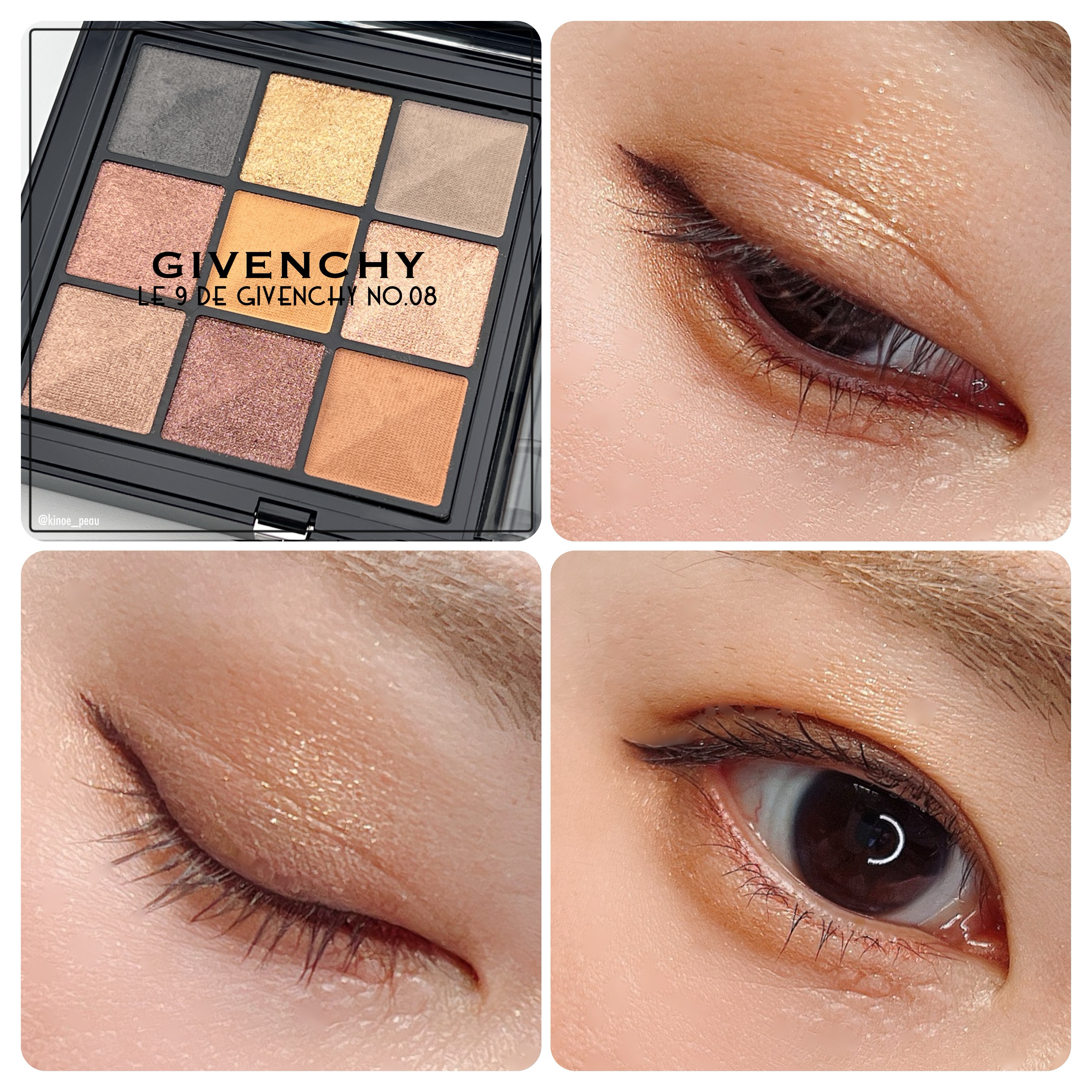 ル・ヌフ・ジバンシイ/GIVENCHY/アイシャドウパレットを使ったクチコミ（3枚目）