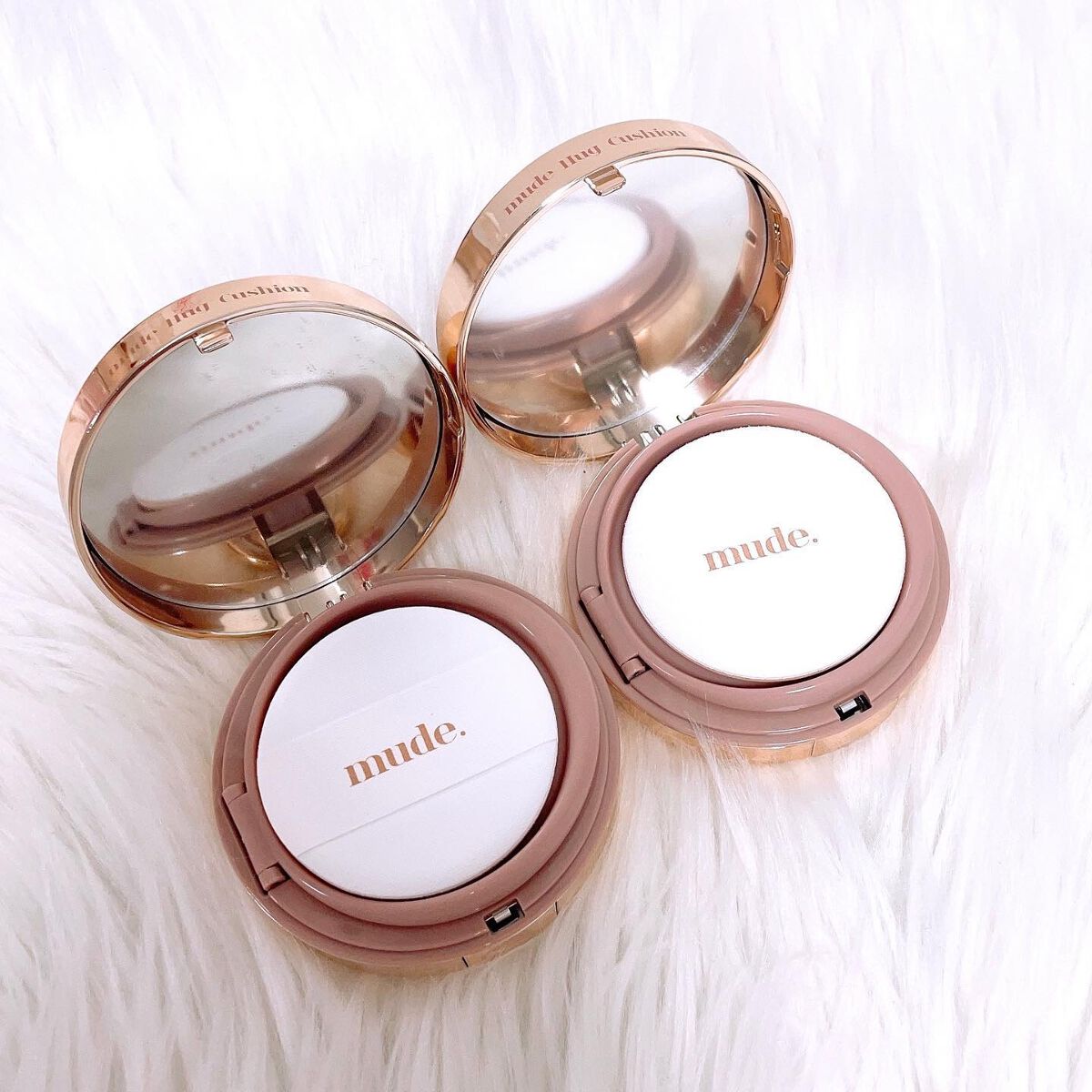 ベアーシャインリップバーム 03 COZY RED/mude./口紅を使ったクチコミ（3枚目）