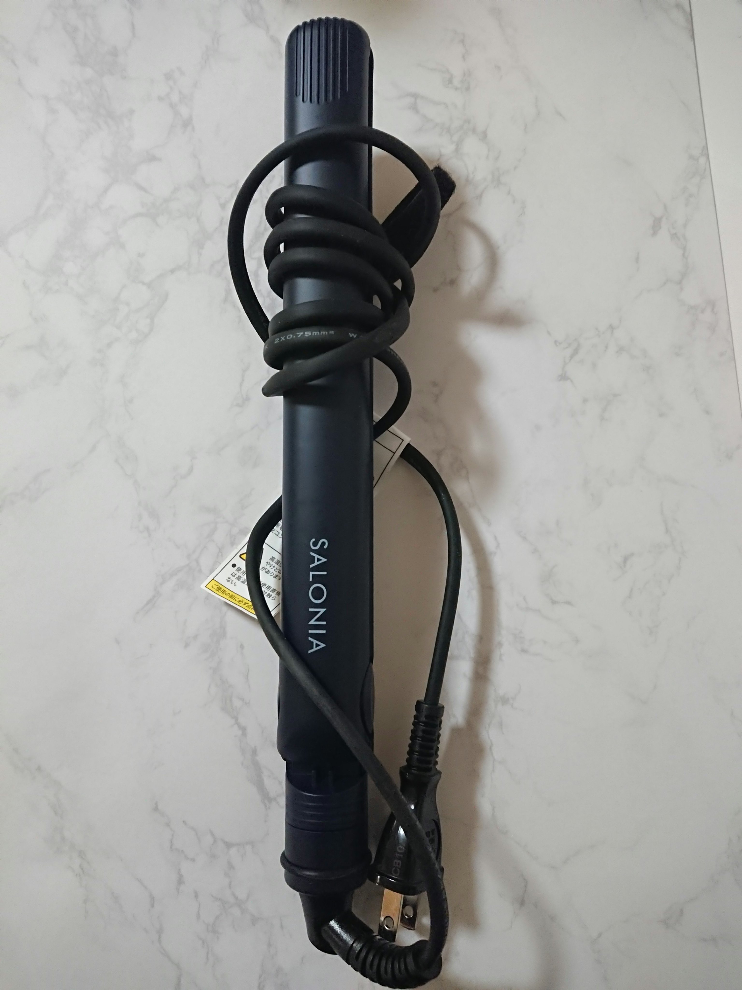 ストレートヘアアイロン グレー(WEB限定)/SALONIA/ストレートアイロンを使ったクチコミ（1枚目）