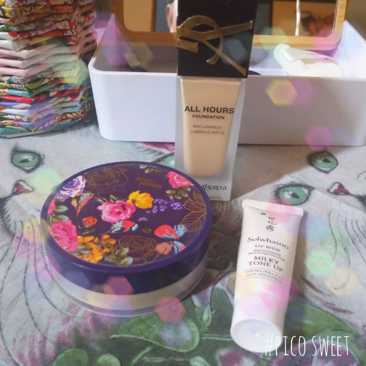 シングルカラーチーク 05 コーラルピンク/aZTK/パウダーチークを使ったクチコミ（1枚目）