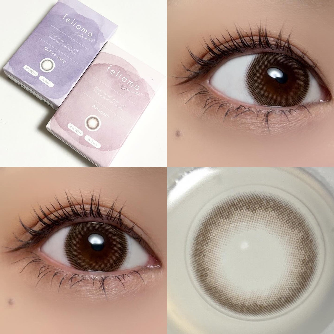 feliamo 1month/feliamo/1ヶ月(1MONTH)カラコンを使ったクチコミ(2枚目)