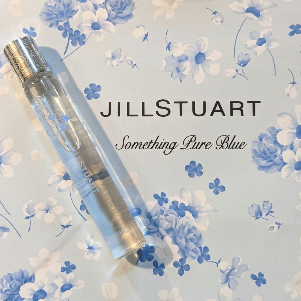 クリスタルブルーム サムシングピュアブルー オードパルファン ローラーボール/JILL STUART/香水(レディース)を使ったクチコミ(1枚目)