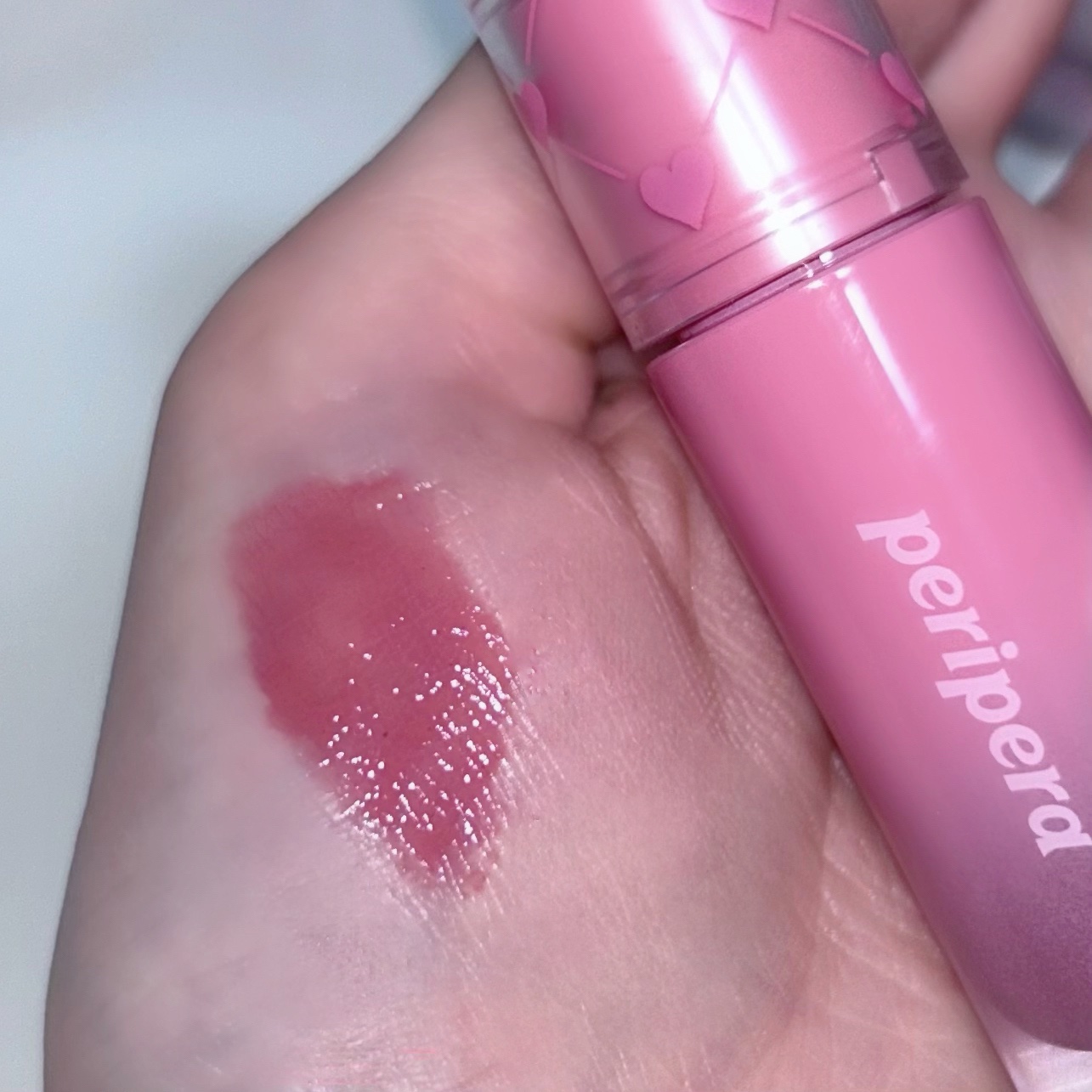 ペリペラ インク ムード グロイ ティント/PERIPERA/リップティントを使ったクチコミ（2枚目）