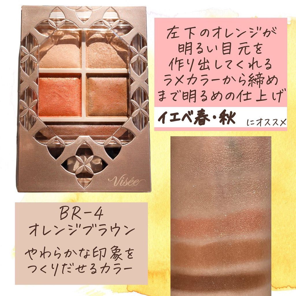 パノラマデザイン アイパレット/Visée/アイシャドウパレットを使ったクチコミ(6枚目)