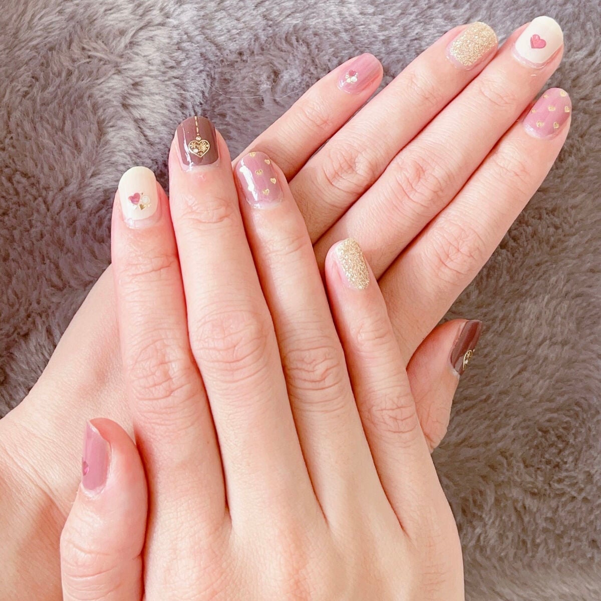 ジェルネイルシール/キャンドゥ/ネイルシールを使ったクチコミ(2枚目)