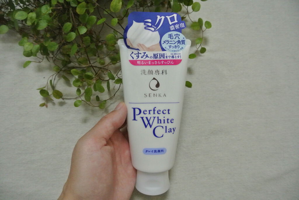 パーフェクトホワイトクレイ/SENKA（専科）/洗顔フォームを使ったクチコミ（3枚目）